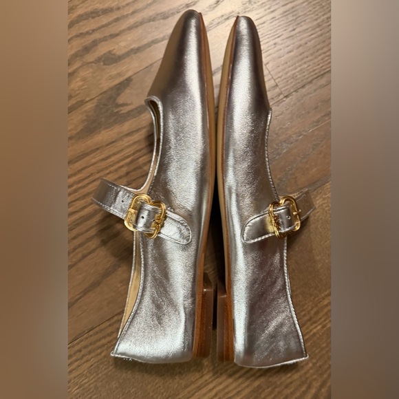 Sam Edelman silver Women's Michaela Mary Jane Flats - Picture 7 of 7